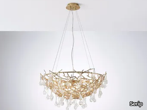 CORAL ROYAL EMPRESS - Handmade bronze pendant lamp _ Serip