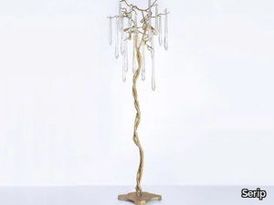 AQUA BABYLONICA - Handmade bronze floor lamp _ Serip