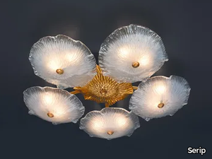 NENUFAR SEED - Handmade bronze ceiling light _ Serip