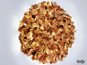 PATHLEAF FOLIAGE EXTRA LARGE - Bronze wall lamp / ceiling lamp _ Serip