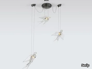 VOA MOBILE - LED handmade bronze pendant lamp _ Serip