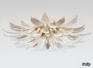 DANDELION RAY LARGE - LED handmade bronze ceiling lamp _ Serip