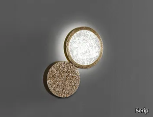 LUNA ORBIT SMALL - LED handmade bronze wall light _ Serip