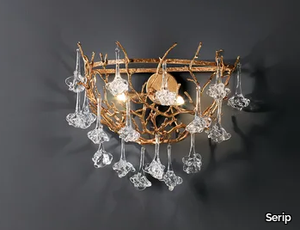 CORAL ROYAL EMPRESS - Handmade bronze wall lamp _ Serip