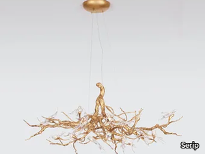 VOA BALLERINA LARGE - LED handmade bronze pendant lamp _ Serip