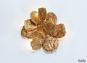 PATHLEAF HEAP SMALL - LED handmade bronze wall lamp _ Serip