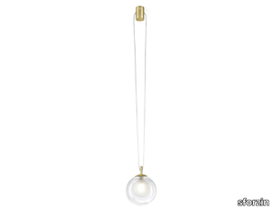 ALADINO - Borosilicate glass pendant lamp _ sforzin