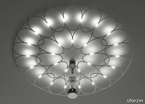 LAFRA - LED steel ceiling lamp _ sforzin