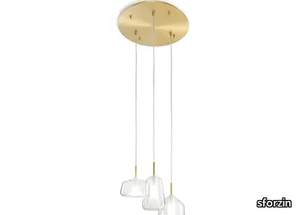 X-RAY 3 - Borosilicate glass pendant lamp _ sforzin