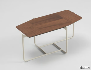 MIMESIS - Low rectangular wooden coffee table _ SKEMA