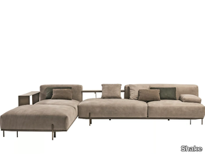 SOHO - Modular nabuk sofa _ Shake