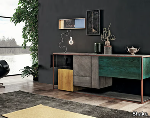 CUBIC - Wooden sideboard _ Shake