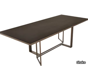 BOSTON - Rectangular ceramic dining table _ Shake