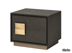 EGO - Rectangular bedside table with drawers _ Shake