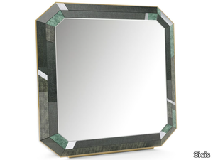 EMERALD - Table-top square glass mirror _ Sicis