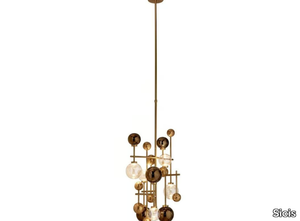 FLUXUS - Glass pendant lamp _ Sicis