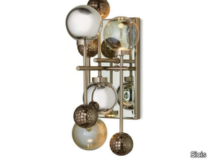 FLUXUS - LED Pyrex® wall lamp _ Sicis