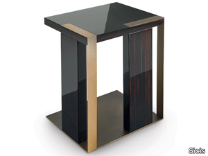 ALEC - Ebony high side table _ Sicis