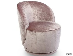 CELEBRITY - Swivel fabric armchair _ Sicis