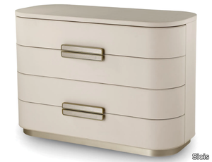 AMIDELE - Leather chest of drawers _ Sicis