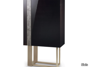 GARRET - Wooden bar cabinet with integrated lighting _ Sicis