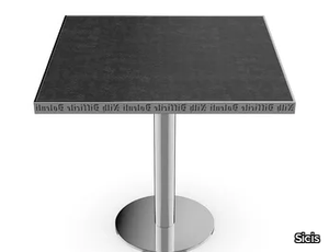 M58 - Square glass table _ Sicis