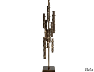 SIAM - LED wooden floor lamp _ Sicis