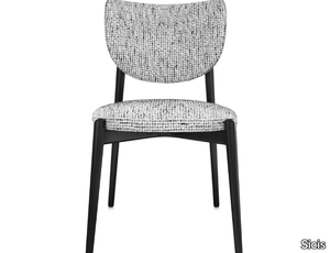 THEA - Fabric chair open back _ Sicis