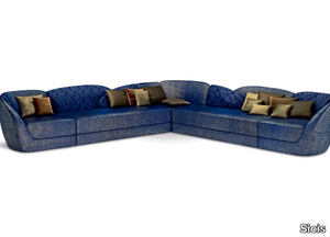 VISCONTI - Corner sectional fabric sofa _ Sicis