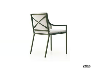 OXFORD - Garden chair with armrests _ Sifas