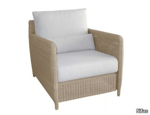 COCO - Garden armchair with armrests _ Sifas