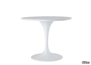 KOROL - Round aluminium table _ Sifas