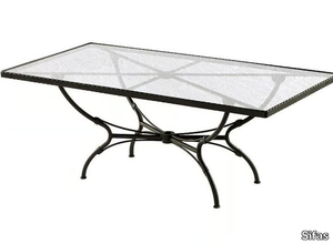 KROSS - Rectangular garden table _ Sifas