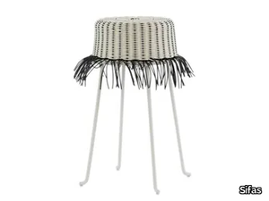 FRINGES - Round garden side table _ Sifas