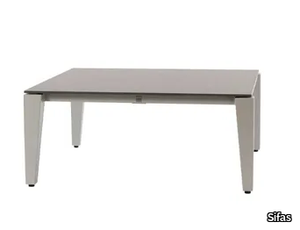 KONIC - Square low garden side table _ Sifas