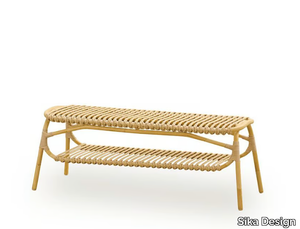 MACHIYA EXTERIOR - Alu-Rattan and ArtFibre garden bench _ Sika Design