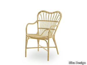 MARGRET EXTERIOR - Alu-Rattan and ArtFibre garden chair _ Sika Design