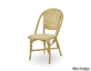 ALANIS - Rattan chair open back _ Sika Design