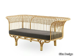 BELLADONNA - 2 seater wicker sofa _ Sika Design