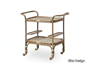 CARLO - Rattan food trolley _ Sika Design