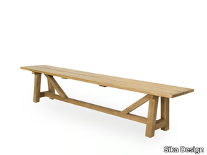 GEORGE - Teak bench _ Sika Design