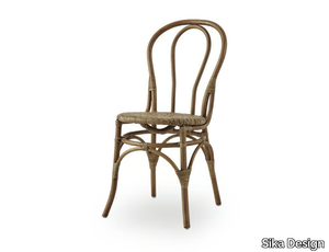 LULU - Rattan chair open back _ Sika Design