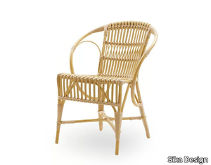 ROBERT EXTERIOR - Alu-Rattan and ArtFibre garden chair _ Sika Design