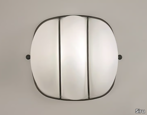 CAGE - LED blown glass ceiling light _ Siru