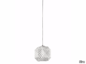 CUBO LS 622 - Murano glass pendant lamp _ Siru