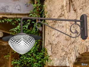 GIGLIO EB 428 - Murano glass outdoor wall lamp _ Siru