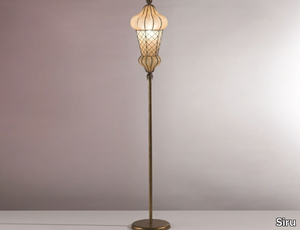 BABÀ MP 105 - Murano glass floor lamp _ Siru