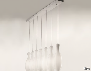 BIRILLO - LED blown glass pendant lamp _ Siru