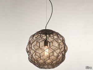 GALAPAGOS - LED blown glass pendant lamp _ Siru