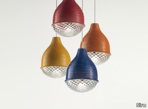 FARO - Blown glass pendant lamp _ Siru